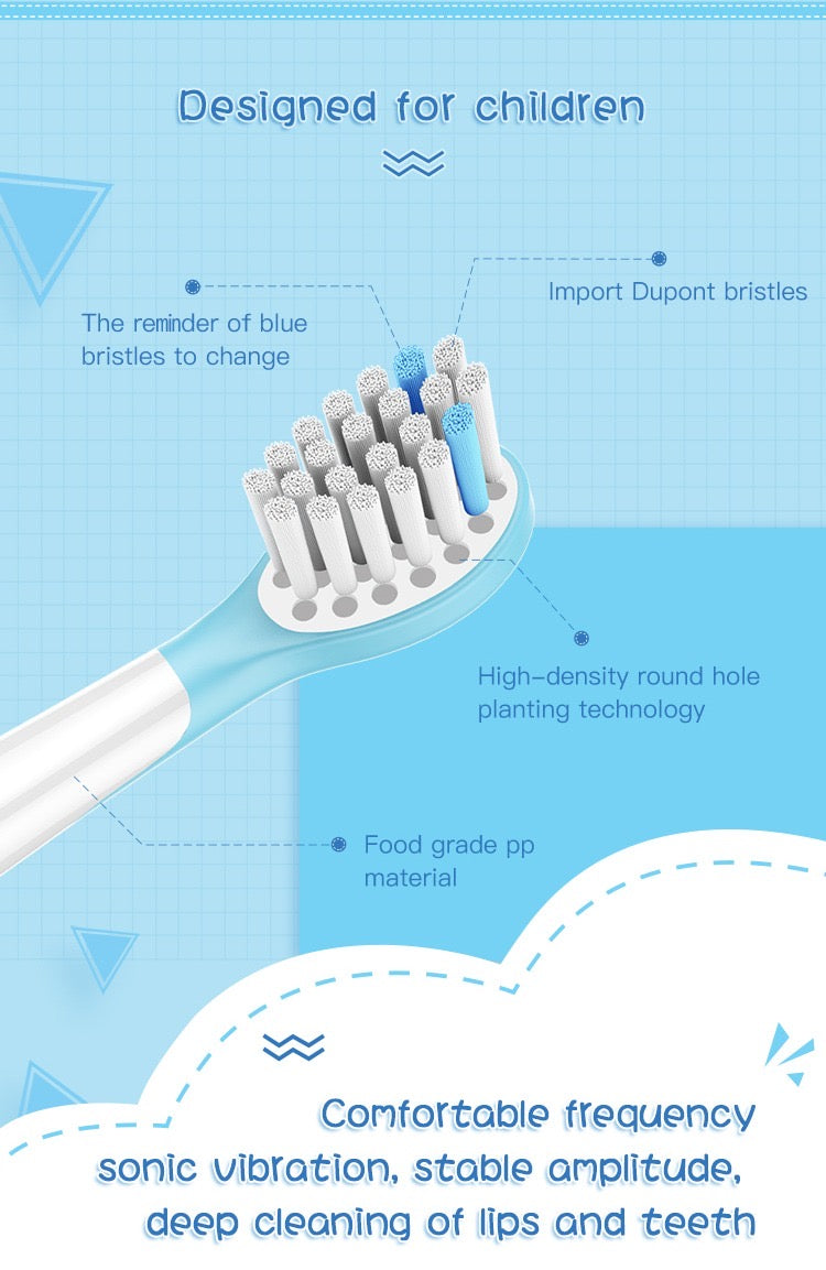 Kids Sonic Electric Toothbrush