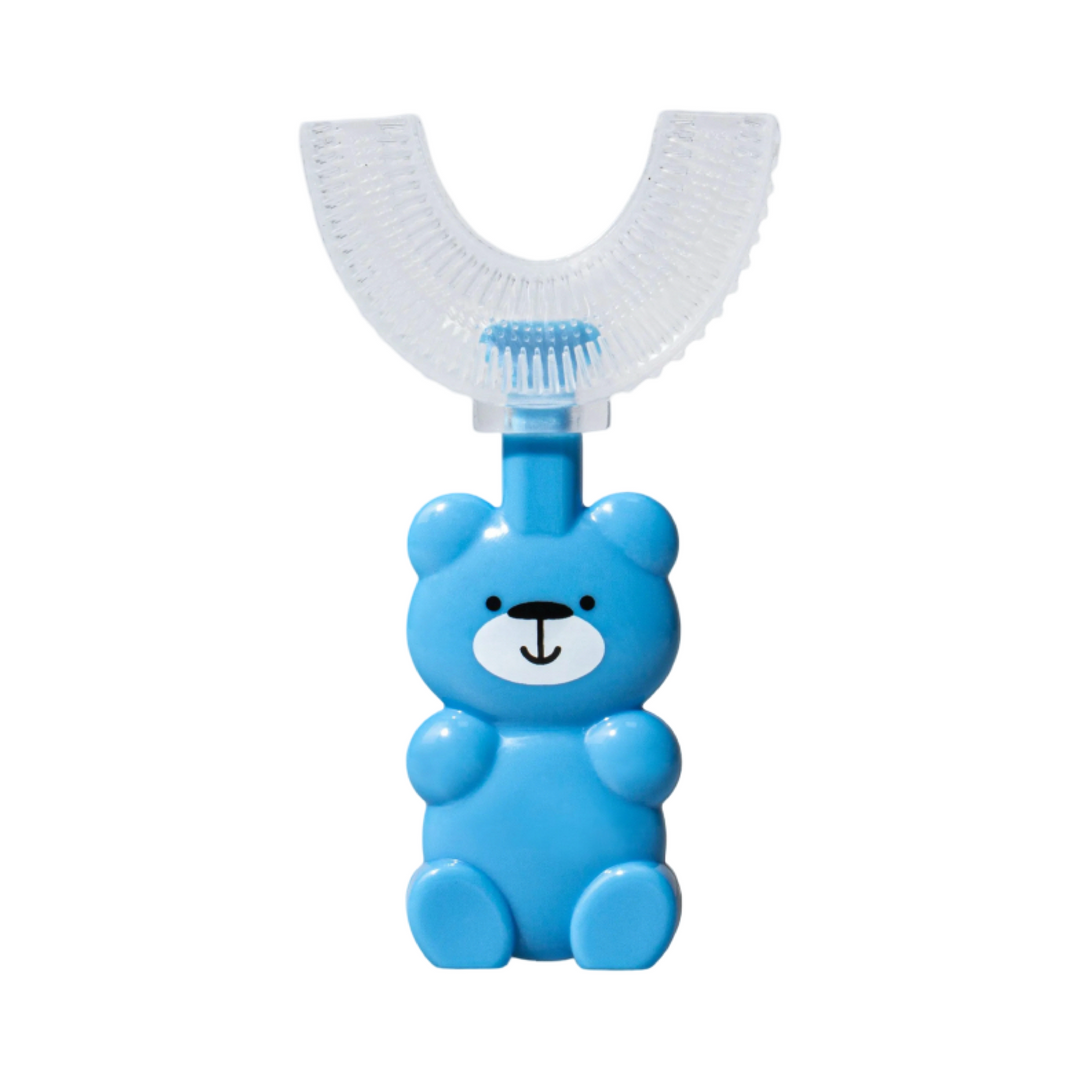 Kids Teddy Bear U-Shape Toothbrush