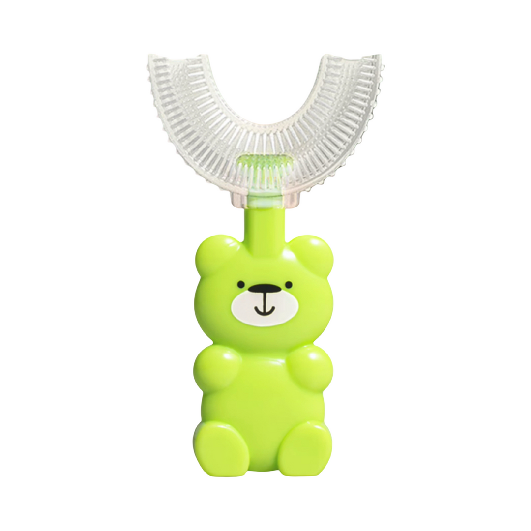 Kids Teddy Bear U-Shape Toothbrush