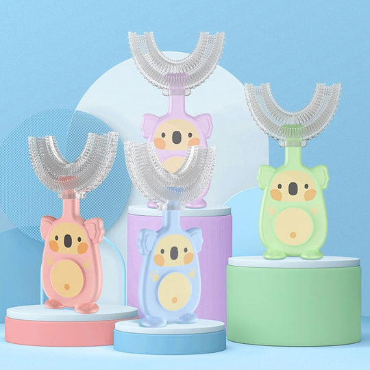 Kids Koala U-Shaped Toothbrush