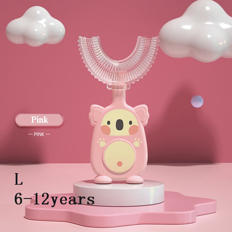 Kids Koala U-Shaped Toothbrush