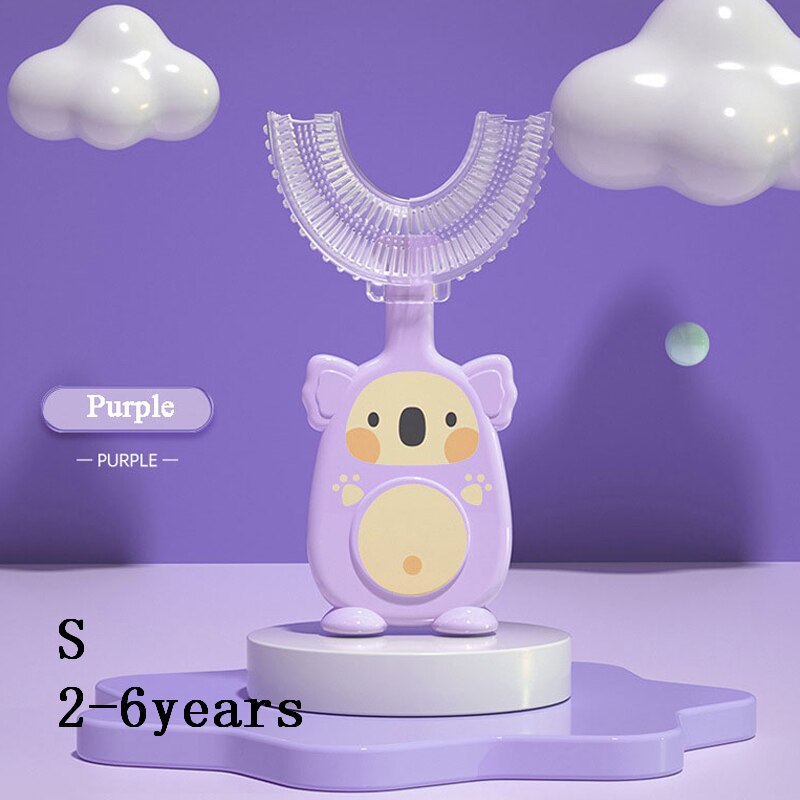 Kids Koala U-Shaped Toothbrush
