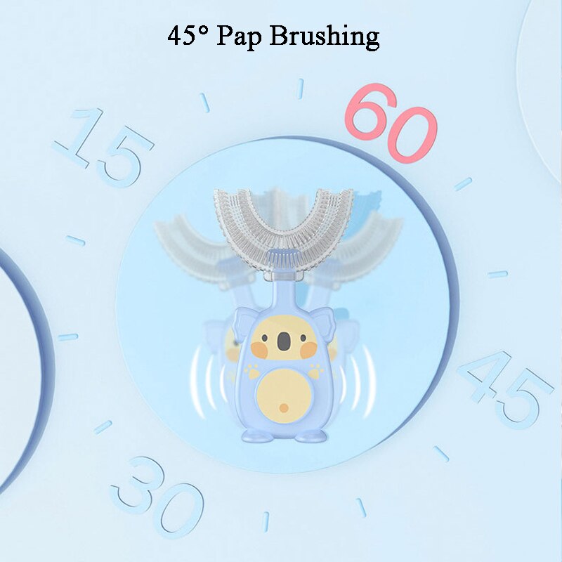 Kids Koala U-Shaped Toothbrush