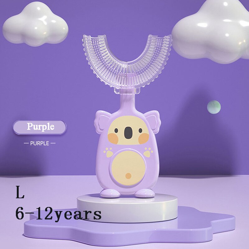 Kids Koala U-Shaped Toothbrush